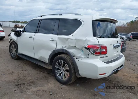 2020 Nissan Armada Sl 2Wd z USA, uszkodzony, nr VIN JN8AY2ND2L9111321